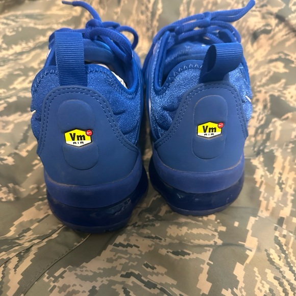 MEN'S NIKE AIR VAPORMAX PLUS RUNNING SHOES GAME ROYAL Sz 9  ** READ - Picture 6 of 9
